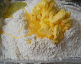 A picture of step 3 of Pineapple Cakes (No Beating Required).