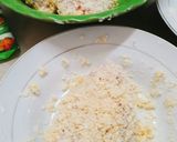 Hình bước làm 1 của món Ức gà cuộn phô mai