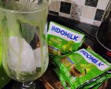 Foto langkah ke 2 dari resep Creamy Melon Matcha.