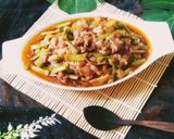 Foto langkah ke 6 dari resep Beef Slice Kacang Panjang Asam Manis.