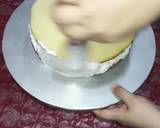 Heart shape cake with cocktail filling recipe step 4 photo