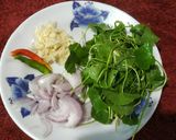 থানকুনি ও পুদিনাপাতার চাটনী। রেসিপির ধাপ 1 ছবি