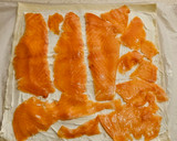 Foto del paso 4 de la receta: Hojaldres de salmón ahumado y queso philadelphia
