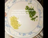 A picture of step 3 of Vegetable Pancakes #WheatflourRecipeContest #My4WeeksChallenge.