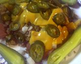 A picture of step 8 of Kinda like nachos low carb.