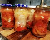 Foto del paso 6 de la receta: Conserva de ajíes y combinada 🌶️🥕🌰