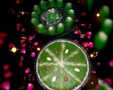 A picture of step 1 of Souji ka green halwa.