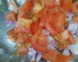 A picture of step 1 of Veggies toast.