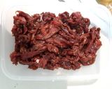 Foto langkah ke 2 dari resep Beef Teriyaki.
