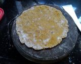 A picture of step 2 of Bhajani thalipeeth.