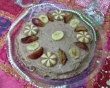 عکس مرحله 1 از دستور کیک خامه و میوه