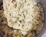 A picture of step 2 of Aloo cheese paratha.