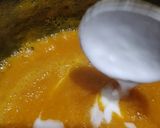 A picture of step 4 of Pumpkin and Carrot Soup.