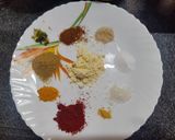 A picture of step 2 of Pyaaz kachori.