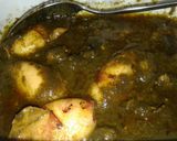Foto langkah ke 6 dari resep Cumi bumbu kuning tinta hitam.