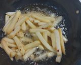 A picture of step 1 of Honey chili potatoes.