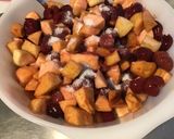 Une image de l'étape 5 de Compote pommes cerises.