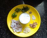 A picture of step 1 of Sarva pindi (rice flour pancake).