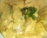 صورة لخطوة 1 من وصفة بيكاتا الدجاج والشمبنيون والكريمة الإيطالية 🍛💖👍