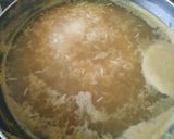 A picture of step 3 of Sugar cane kheer.