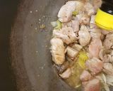 A picture of step 3 of My Ginger and Pork Noodles 😘.
