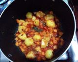 A picture of step 4 of Lentils stew (kamande).