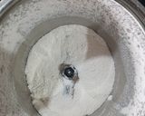 A picture of step 1 of Red Velvet Waffles.