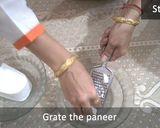 A picture of step 1 of Veg Paneer Lollypop.