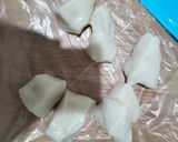 Foto langkah ke 3 dari resep Mochi wafer caramel.
