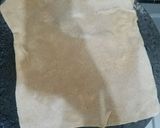 A picture of step 5 of Crispy square paratha.