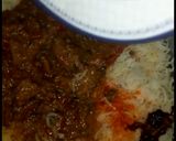 A picture of step 7 of Nawabi biryani.