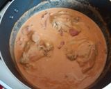 Foto del paso 4 de la receta: Pollo a la crema con tocino y toque de chipotle