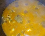 A picture of step 6 of Desi chicken clear soup.