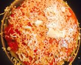A picture of step 3 of Stuffed Vegetable dosa pizza.