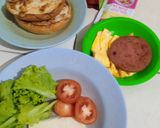 Foto langkah ke 2 dari resep Burger Sandwich.