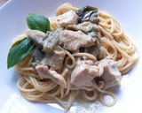 รูปขั้นตอนการทำที่ 5 ของ แกงเขียวหวานไก่ใส่มะเขือยาว
