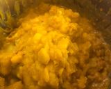 Indiai krumplis tészta, uborka tzatzikivel recept fázis 4 fotója