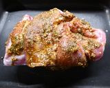 Une image de l'étape 1 de Gigot d'agneau créole.