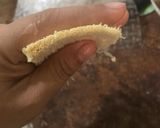 Hình bước làm 1 của món Nấm kim châm chiên xù