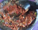 Foto langkah ke 3 dari resep Tumis sawi daging, wortel, buncis dan tahu.
