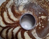 Foto langkah ke 5 dari resep Puding Zebra Roti Tawar.