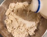 รูปขั้นตอนการทำที่ 3 ของ ขนมปังเนื้อนุ่ม yeast bread