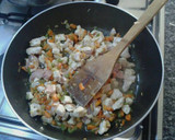 Foto del paso 2 de la receta: Berenjenas con panceta en salsa de sabrasada mayorquina