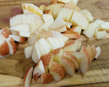 A picture of step 2 of Apple Dates Milkshake(No sugar).