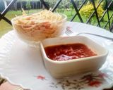 A picture of step 5 of Quick fix spaghetti with fried pepper sauce#themechallenge.