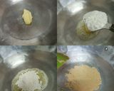 A picture of step 2 of Fettuccine Pasta in White Sauce.