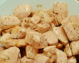 Foto del paso 4 de la receta: Pollo con almendras y fideos soba