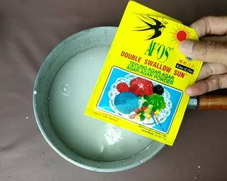 Es Cendol / Dawet Agar-agar 2 Warna - Step 1