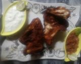 A picture of step 5 of Chicken broast with tandor chpati and pyaz chatnii...😋.