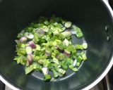 Foto del paso 3 de la receta Sopa de papa y cebolla de verdeo